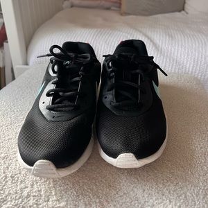 Nike Women's Air Max Oketo Running Shoes Black Pink Teal | Size 8.5